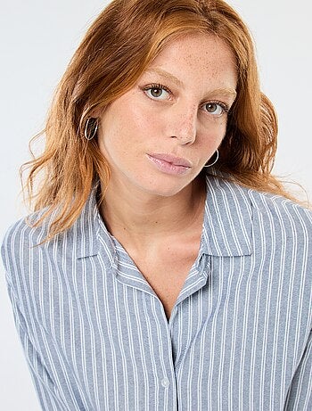 Camicia a maniche lunghe oxford