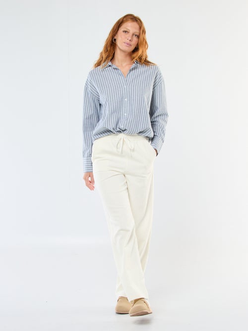 Camicia a maniche lunghe oxford - Kiabi