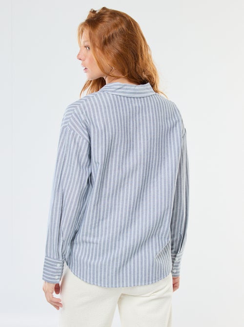 Camicia a maniche lunghe oxford - Kiabi
