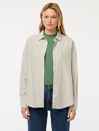 Camicia a maniche lunghe oxford