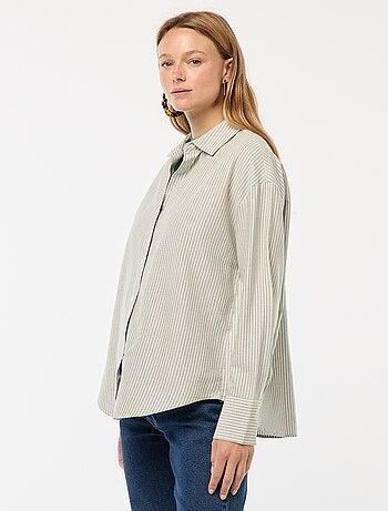 Camicia a maniche lunghe oxford