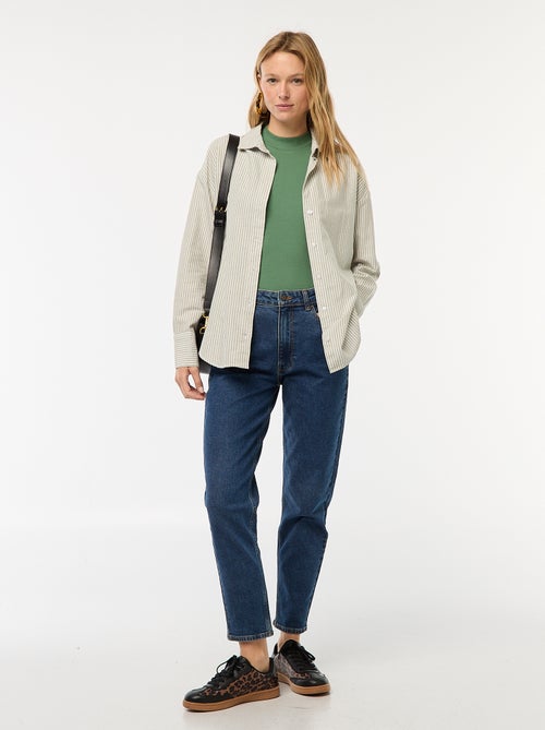 Camicia a maniche lunghe oxford - Kiabi