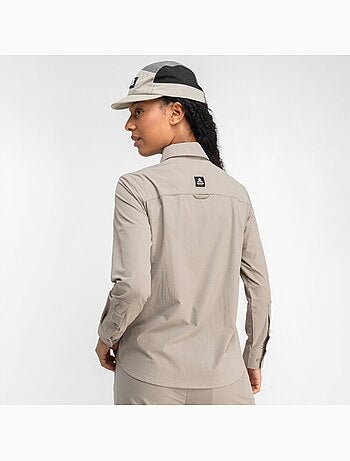 Camicia a maniche lunghe per l’escursionismo da donna escursionismo donna lyci