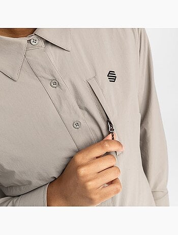 Camicia a maniche lunghe per l’escursionismo da donna escursionismo donna lyci