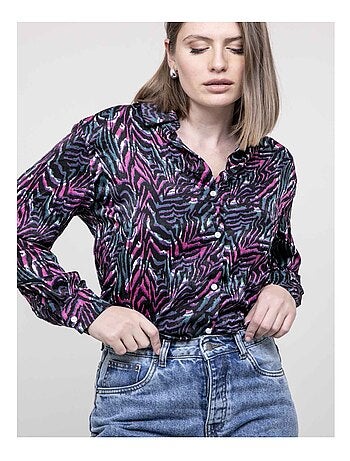 Camicia a motivi ORIANE