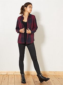 Camicia a quadretti colorata - Kiabi