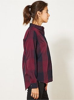 Camicia a quadretti colorata - Kiabi