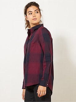 Camicia a quadretti colorata - Kiabi