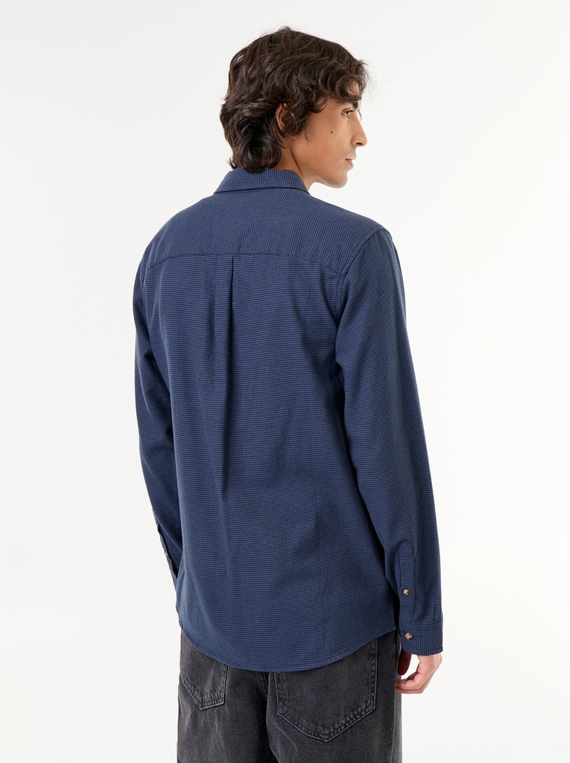 Camicia a quadri Blu - Kiabi
