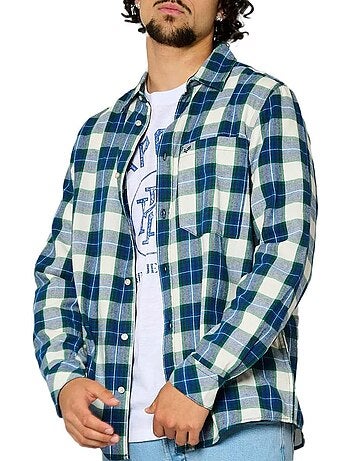 Camicia a Quadri da Uomo Kaporal