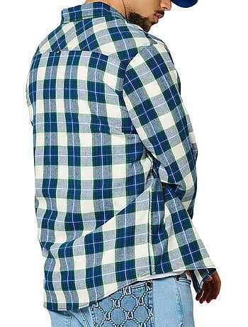Camicia a Quadri da Uomo Kaporal