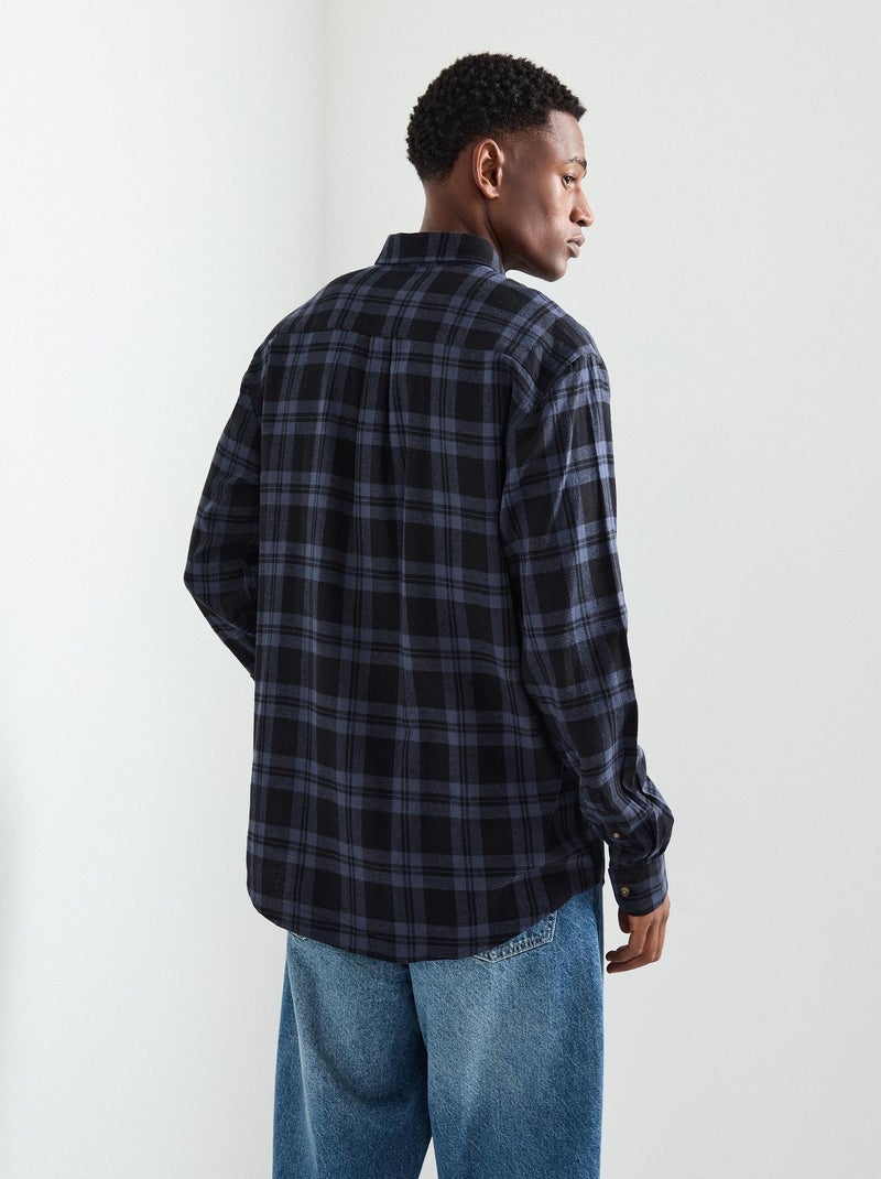 Camicia a quadri di flanella, MO Fashion Blu - Kiabi