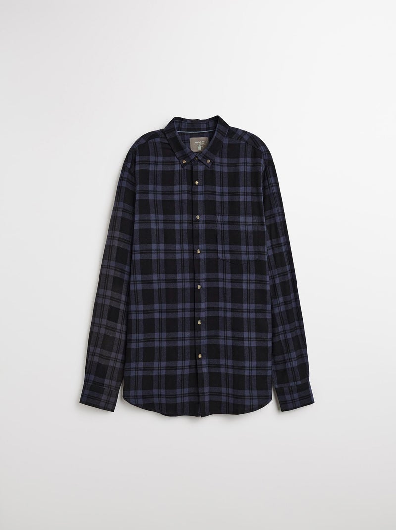 Camicia a quadri di flanella, MO Fashion Blu - Kiabi