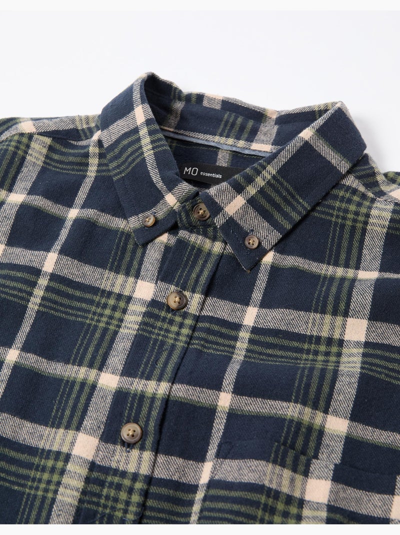 Camicia a quadri di flanella, mo fashion Blu - Kiabi