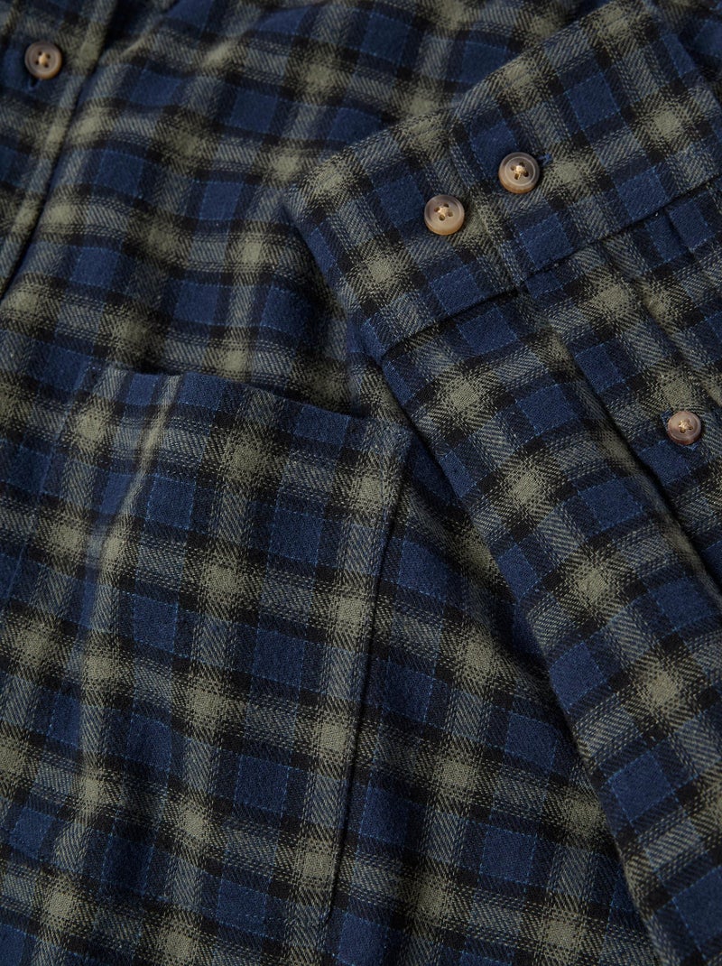 Camicia a quadri di flanella, MO Fashion Blu - Kiabi