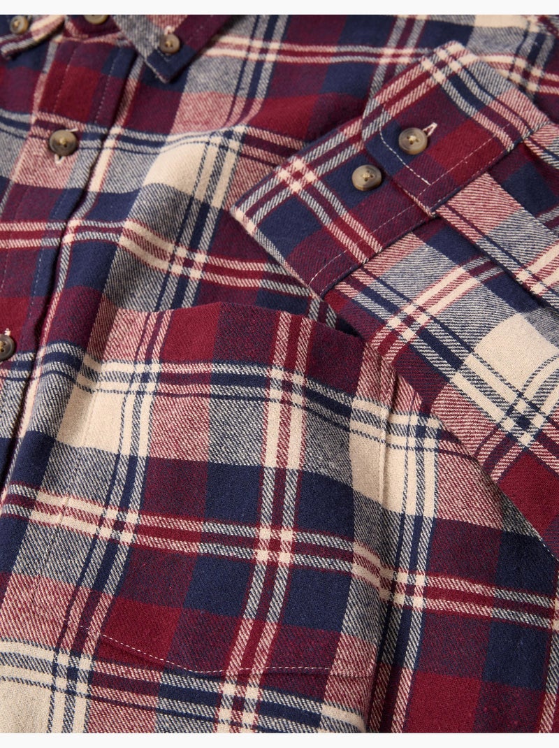 Camicia a quadri di flanella, MO Fashion Rosso - Kiabi