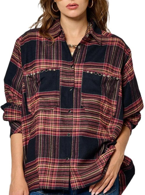 Camicia a Quadri Donna Kaporal - Kiabi Camicia a Quadri Donna Kaporal - Kiabi