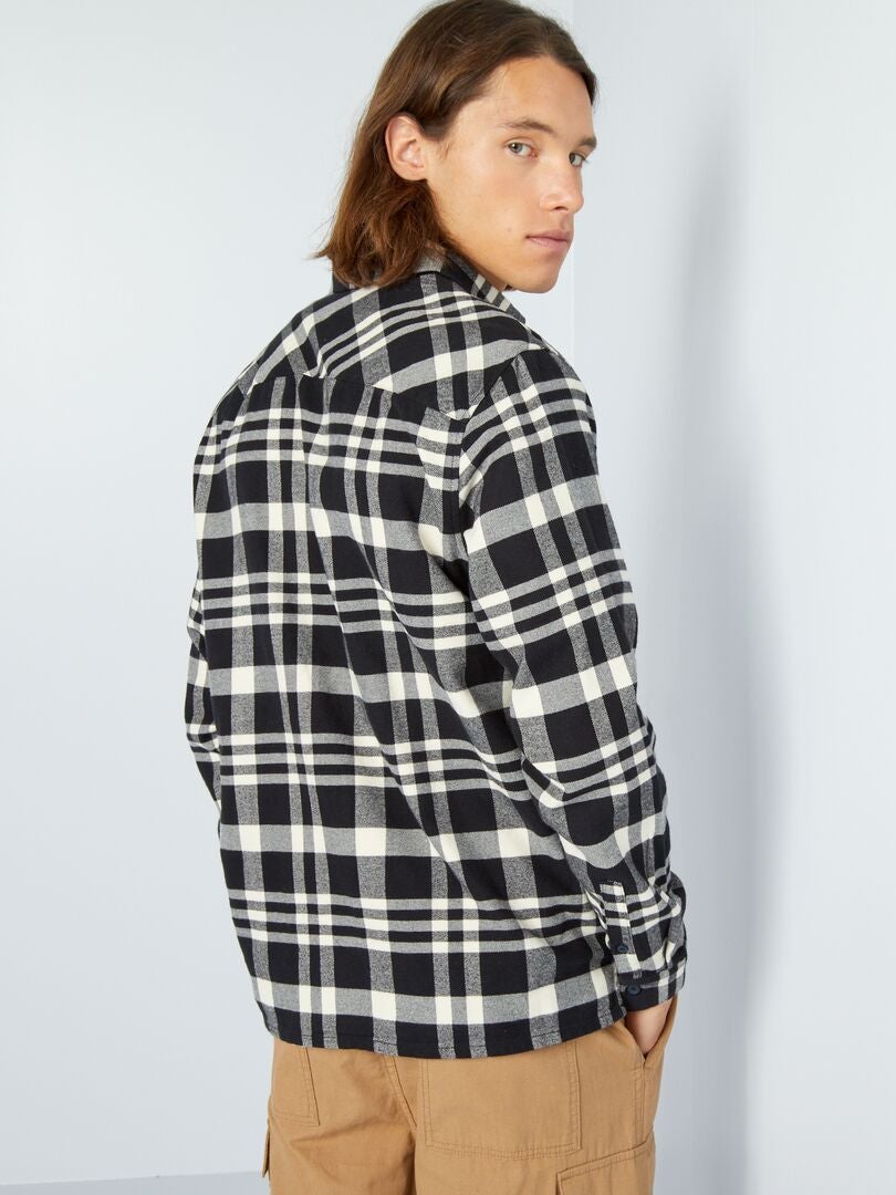 Camicia a quadri, maniche lunghe quadri marine/blu Anne Weyburn | La Redoute Camicia a quadri, maniche lunghe quadri marine/blu Anne Weyburn | La Redoute