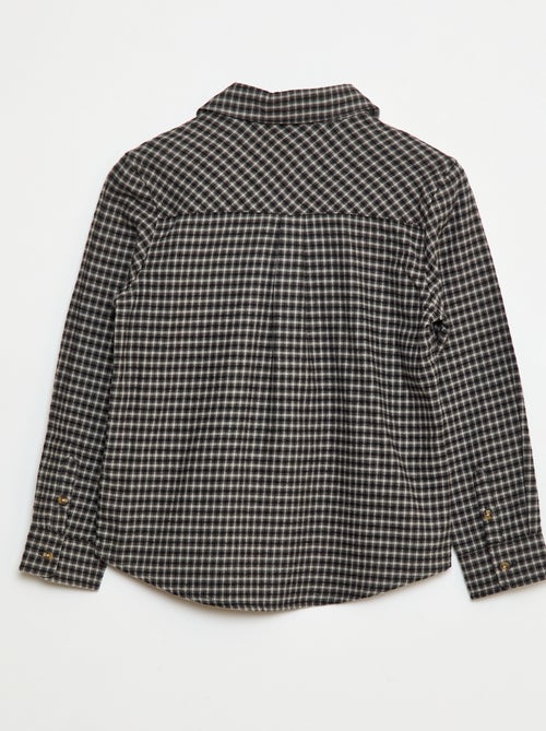 Camicia a quadri in flanella - Kiabi Camicia a quadri in flanella - Kiabi