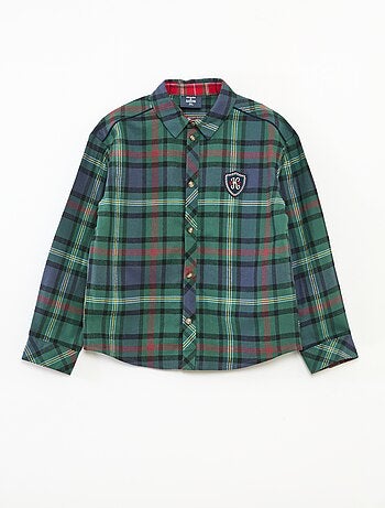 Camicia a quadri 'Kiabi & Catherine Painvin' regular in cotone