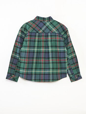 Camicia a quadri 'Kiabi & Catherine Painvin' regular in cotone