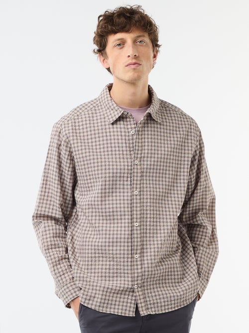 Camicia a quadri - Kiabi