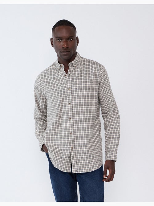 Camicia a quadri, mo fashion - Kiabi Camicia a quadri, mo fashion - Kiabi