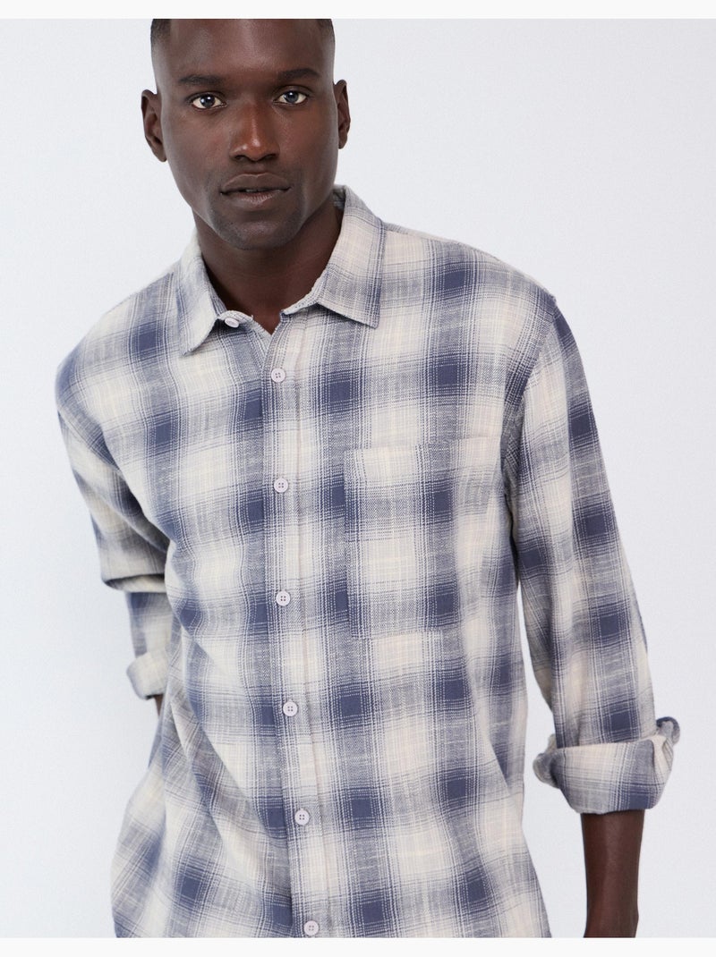 Camicia a quadri, mo fashion Blu - Kiabi