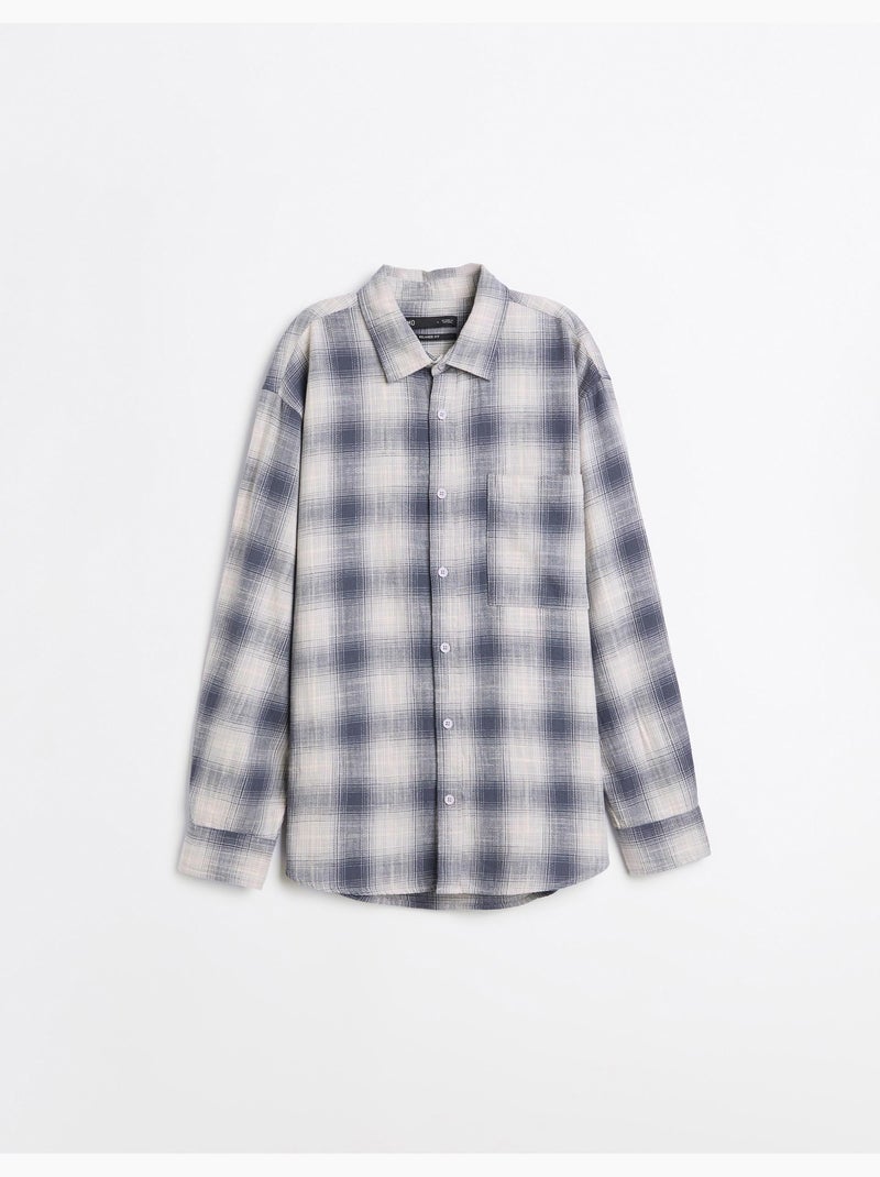 Camicia a quadri, mo fashion Blu - Kiabi