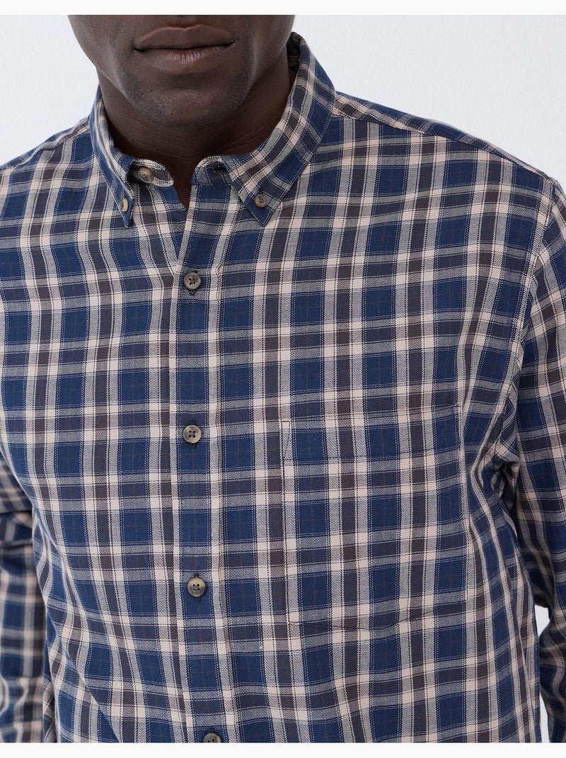 Camicia a quadri, mo fashion Blu - Kiabi