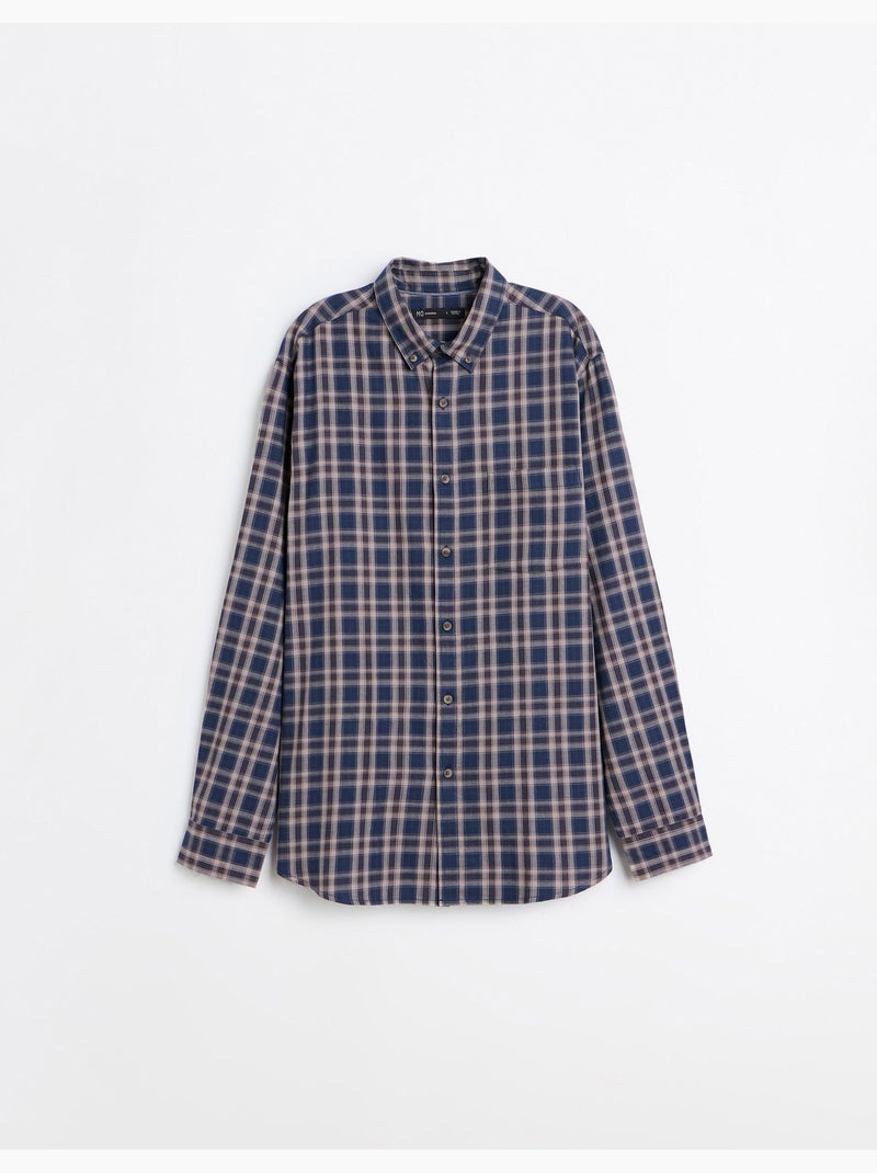 Camicia a quadri, mo fashion Blu - Kiabi