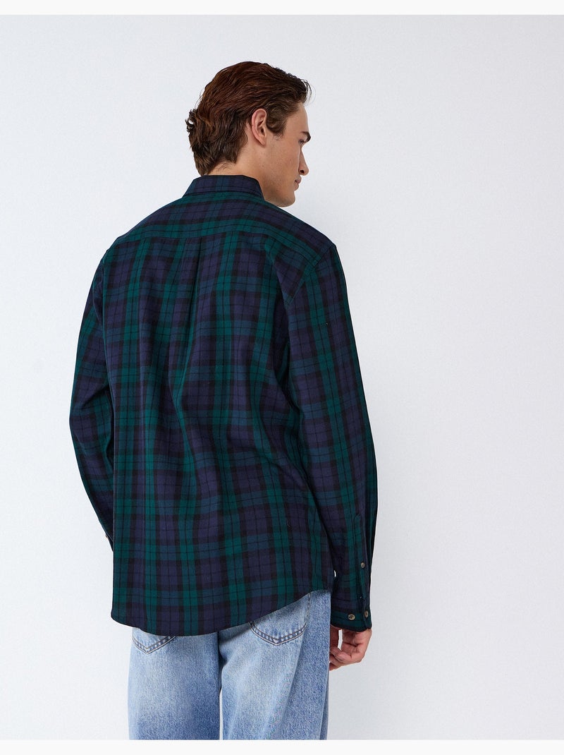 Camicia a quadri, mo fashion Blu - Kiabi