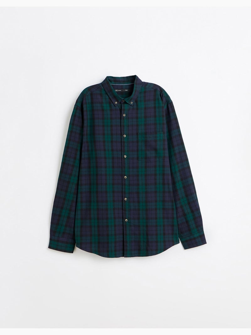 Camicia a quadri, mo fashion Blu - Kiabi