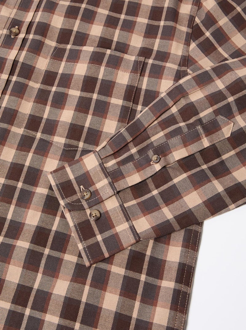Camicia a quadri, MO Fashion Marrone - Kiabi