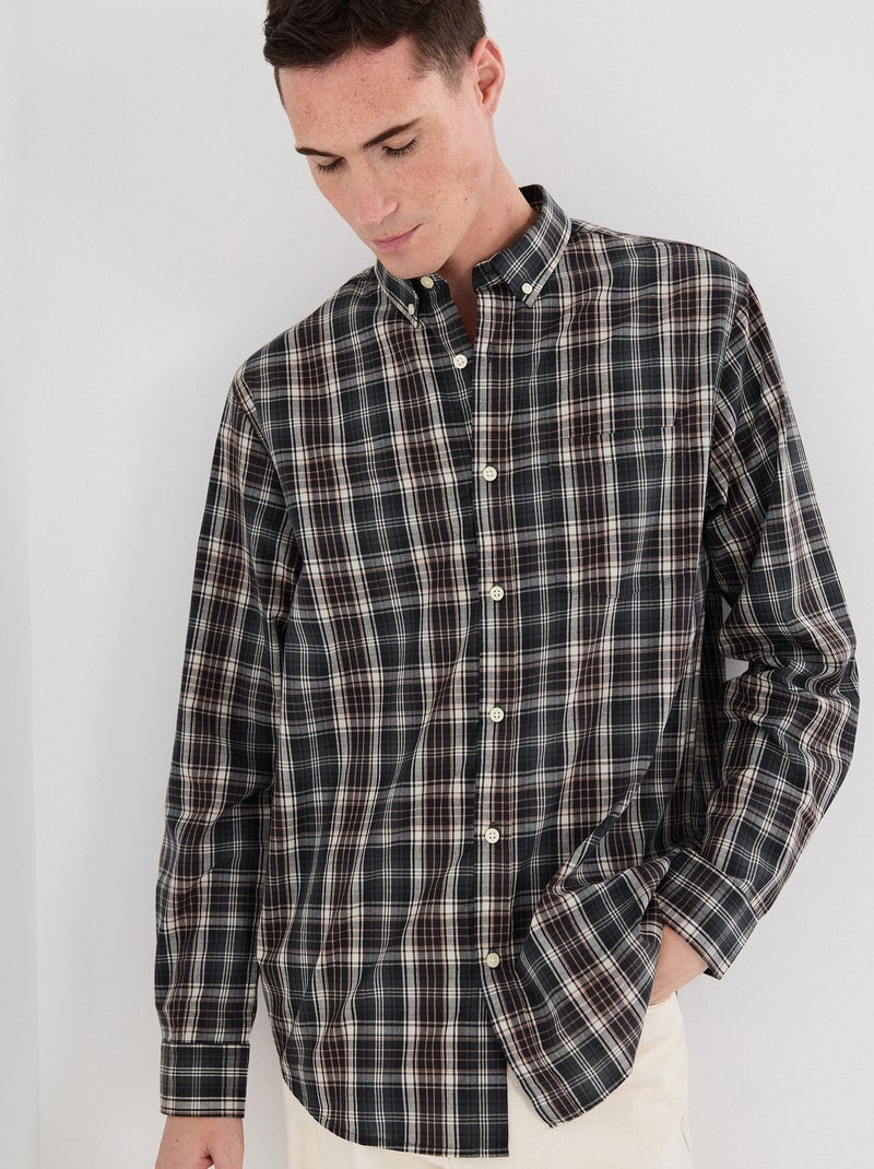 Camicia a quadri, MO Fashion Marrone - Kiabi