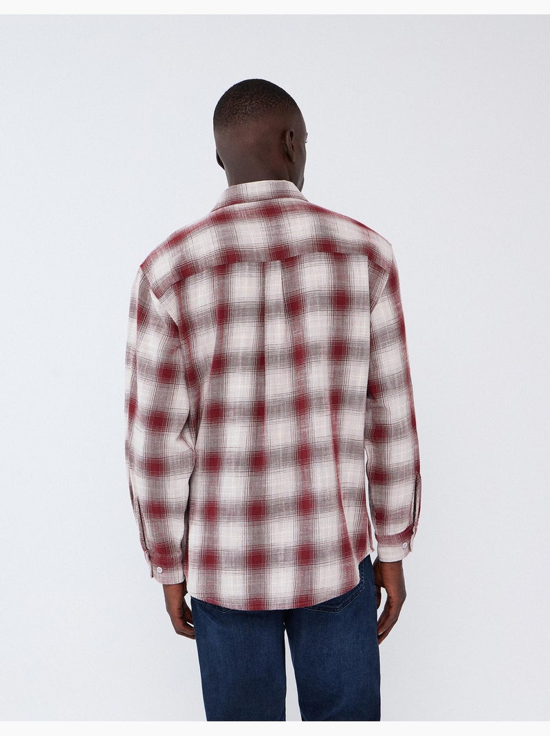 Camicia a quadri, mo fashion Rosso - Kiabi