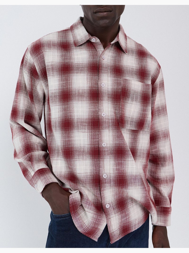Camicia a quadri, mo fashion Rosso - Kiabi