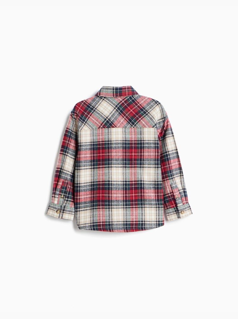 Camicia a quadri, mo fashion Rosso - Kiabi