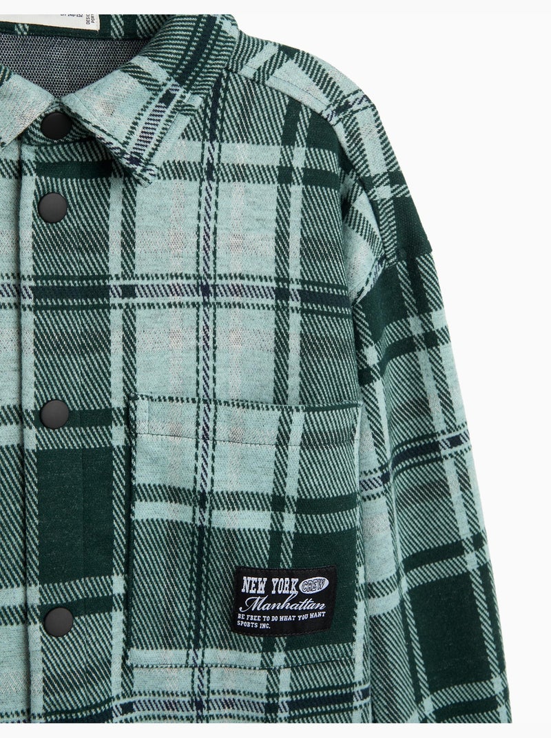 Camicia a quadri, mo fashion Verde - Kiabi