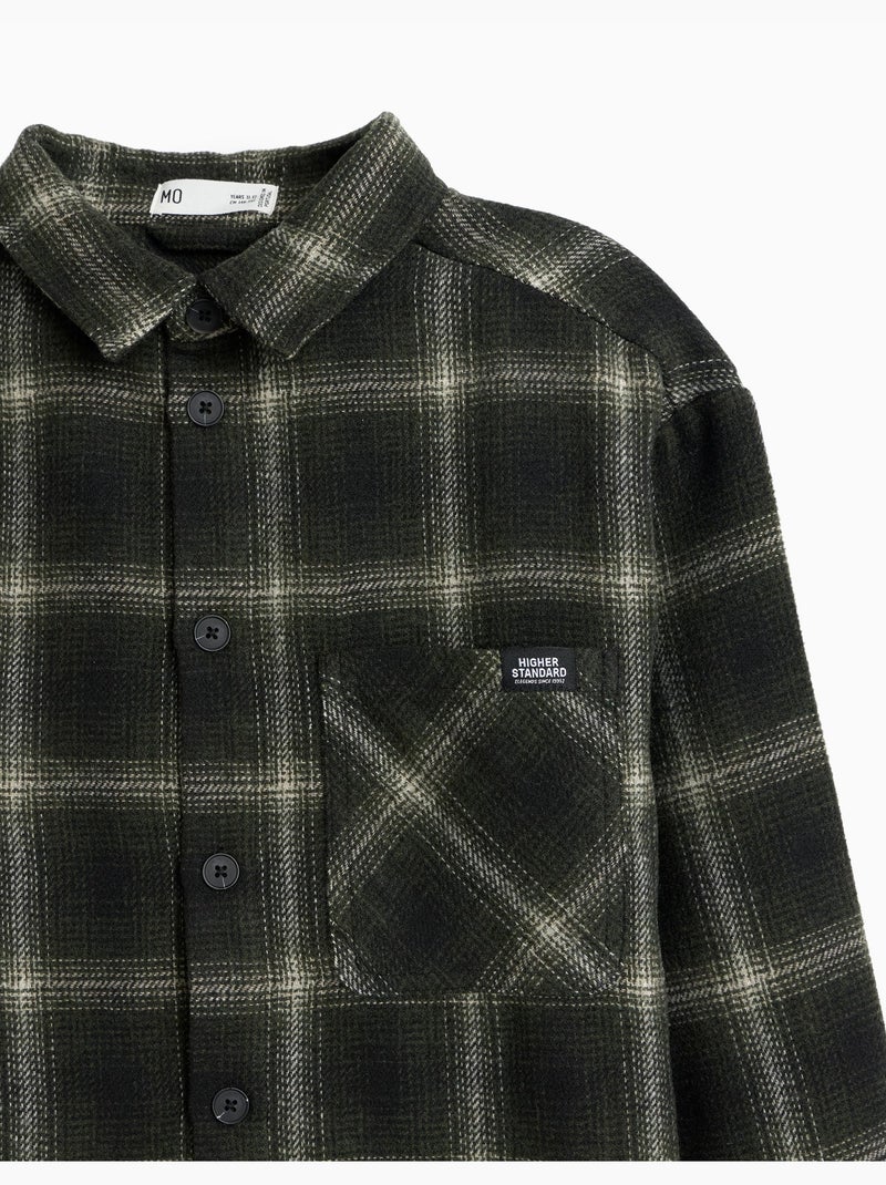 Camicia a quadri, mo fashion Verde - Kiabi