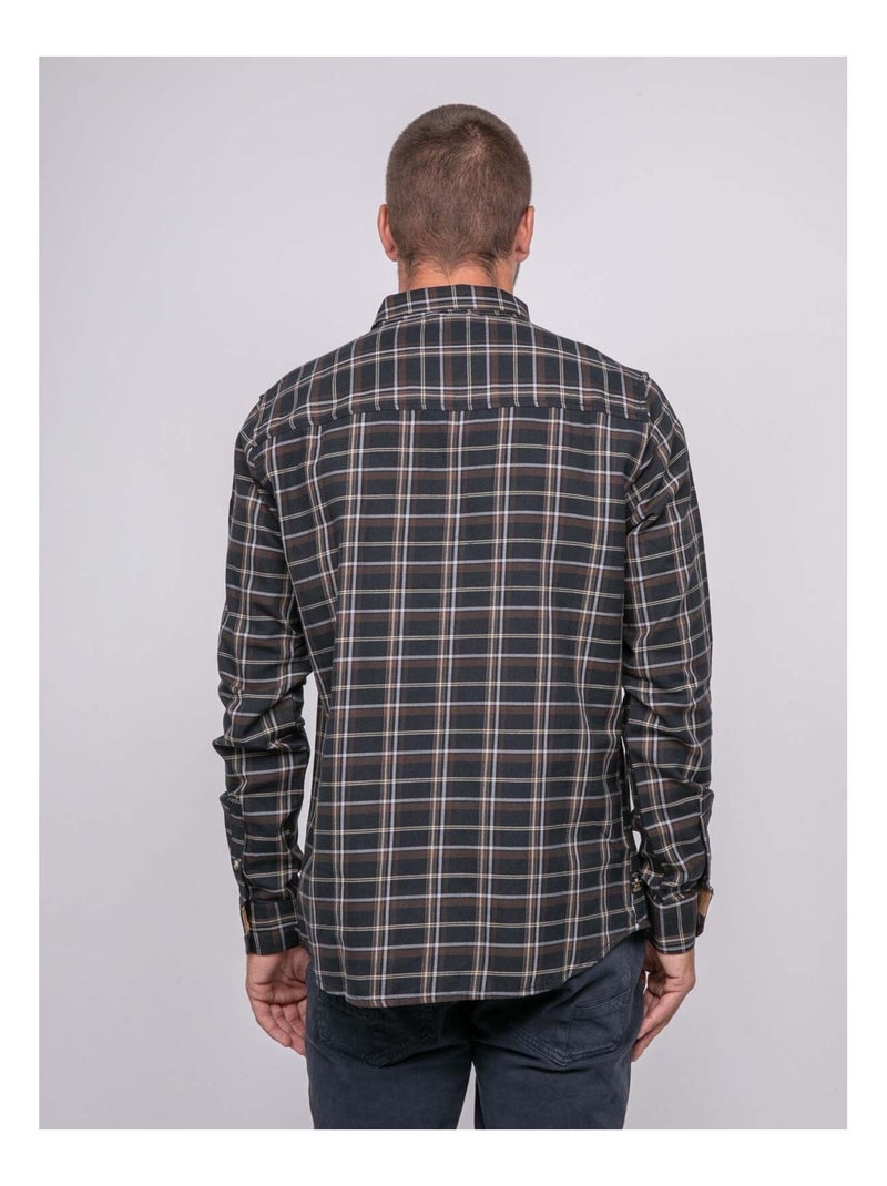 Camicia a quadri TALOUPAL Marrone - Kiabi