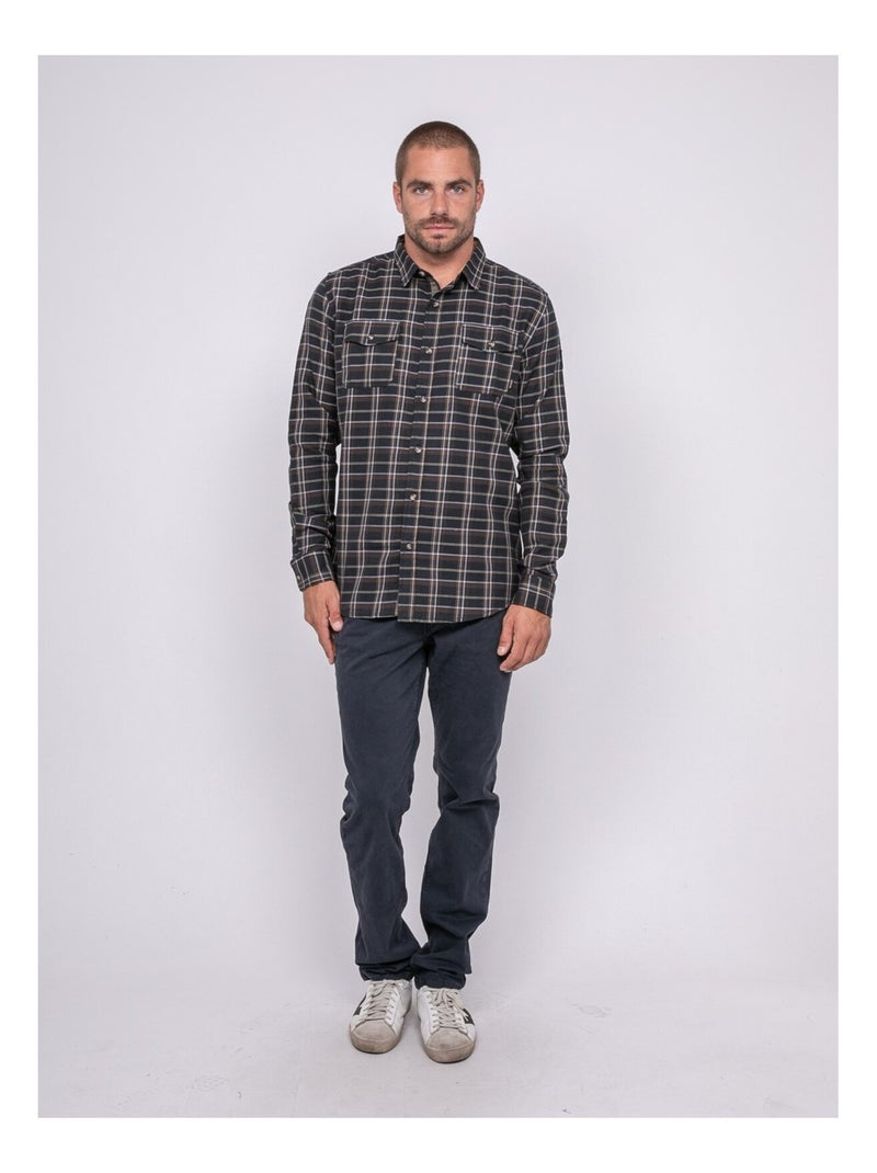 Camicia a quadri TALOUPAL Marrone - Kiabi