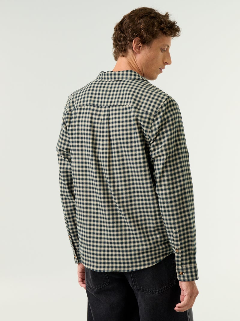 Camicia a quadri Verde - Kiabi