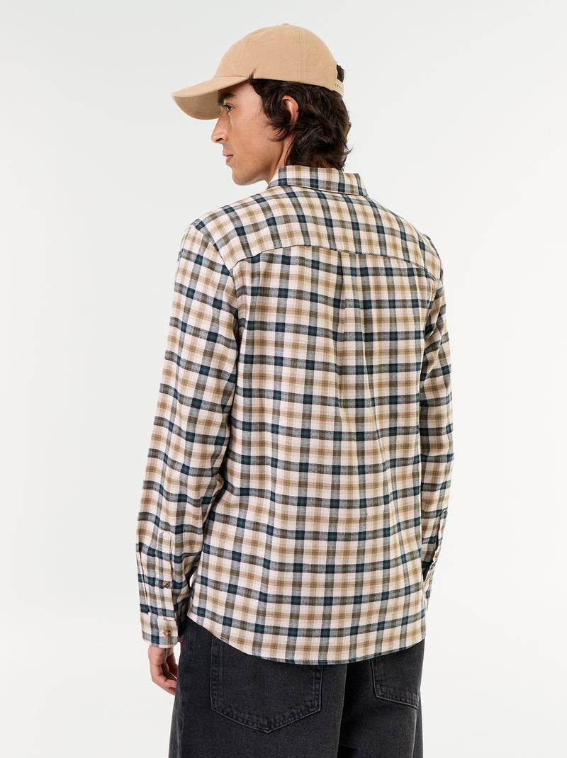 Camicia a quadri Verde - Kiabi
