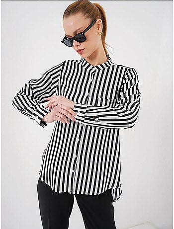 Camicia a righe a maniche lunghe bdart
