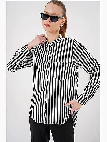 Camicia a righe a maniche lunghe bdart