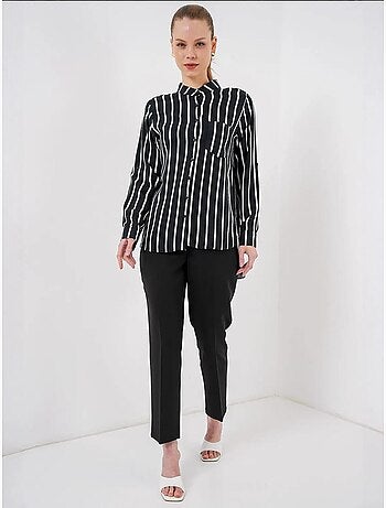 Camicia a righe a maniche lunghe bdart
