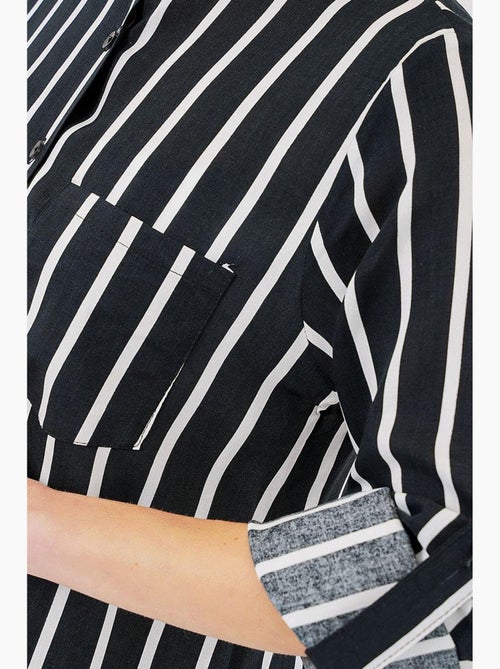 Camicia a righe a maniche lunghe bdart - Kiabi