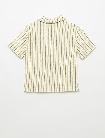 Camicia a righe