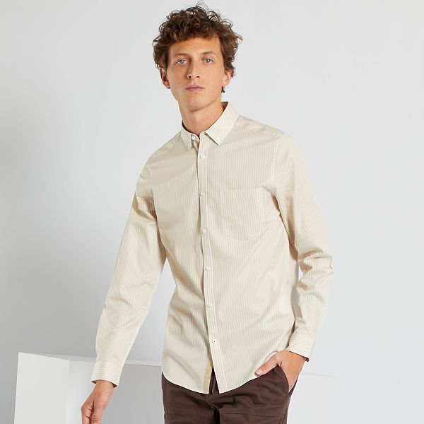camicia beige